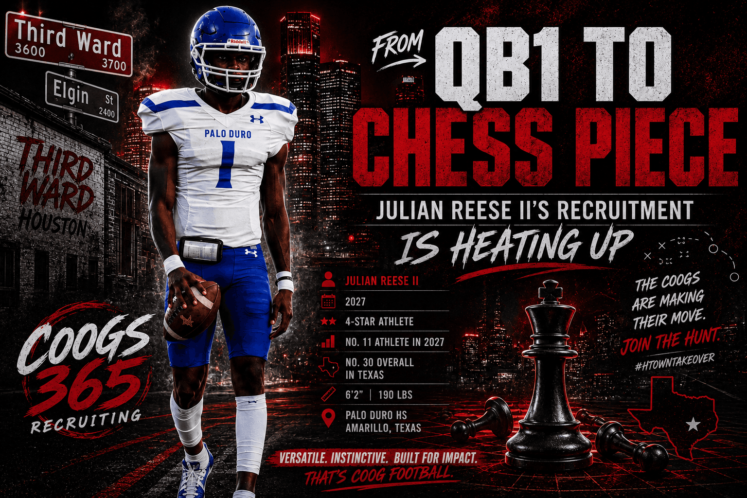 Julian Reese II, ATH, Palo Duro